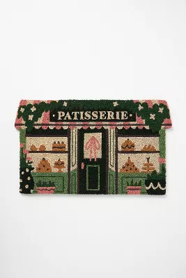Patisserie Printed Coir Doormat | Anthropologie (US)