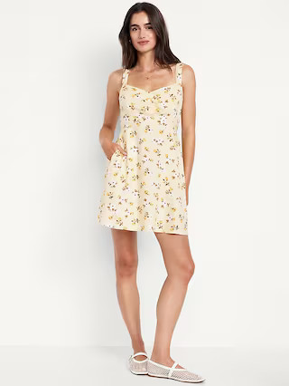 Fit & Flare Cami Mini Dress | Old Navy (US)