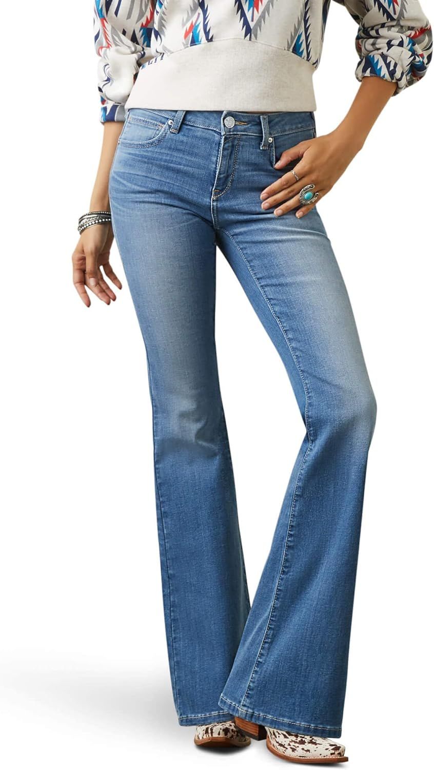 ARIAT Women's Ultra Stretch Perfect Rise Katie Flare Jean | Amazon (US)