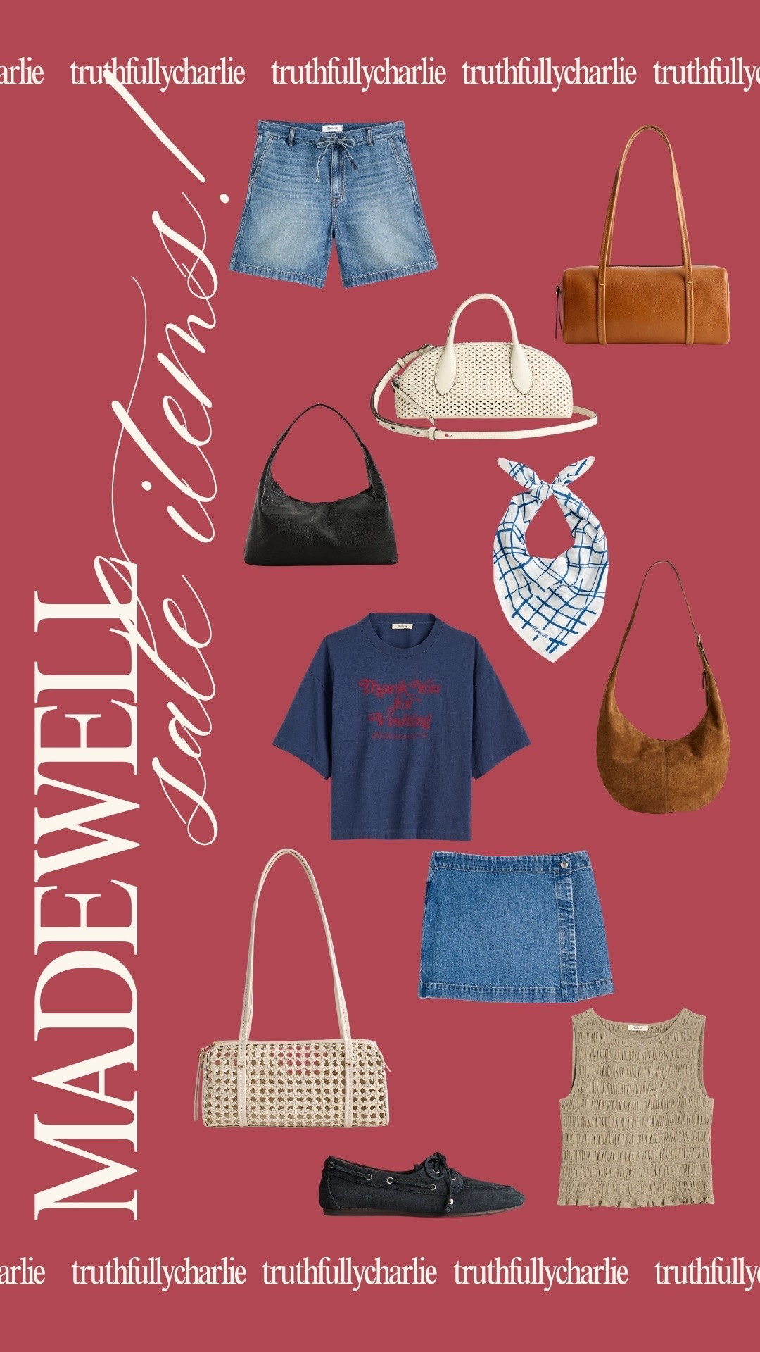📣 Use code LONGWEEKEND at Madewell for 25-30% off so many great items 📣 I love getting their purses on sale 👌🏼