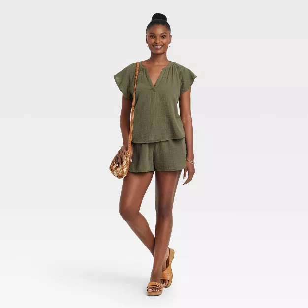 Women's High-Rise Pull-On Shorts - Universal Thread™ | Target