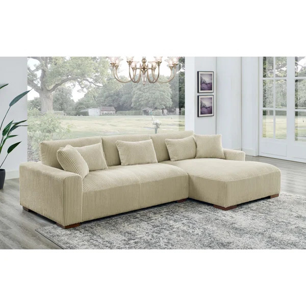 Asyiah 2 - Piece Upholstered Sectional | Wayfair North America
