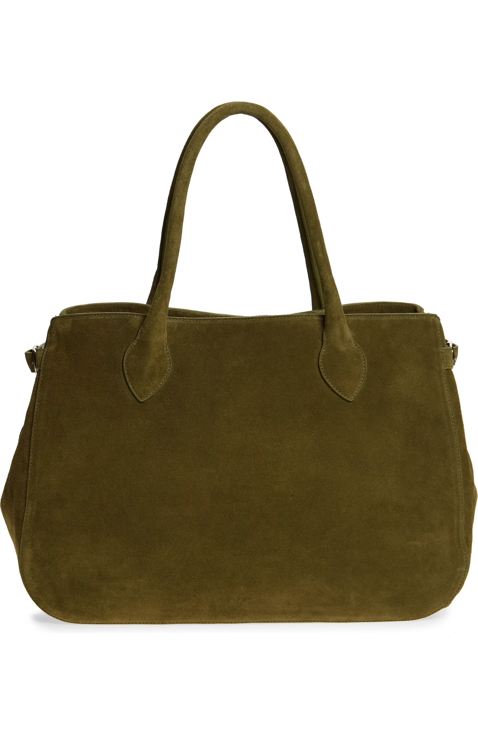 Large Patrizia Suede Satchel | Nordstrom