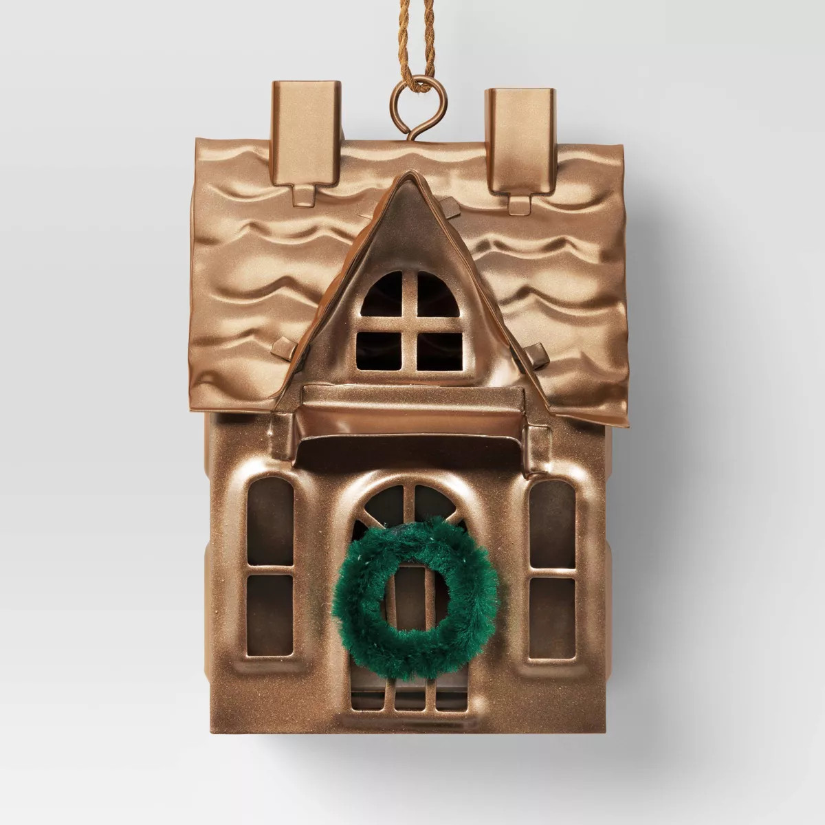 Christmas Bronze Finish 2 Chimney House Ornament - Wondershop™ | Target