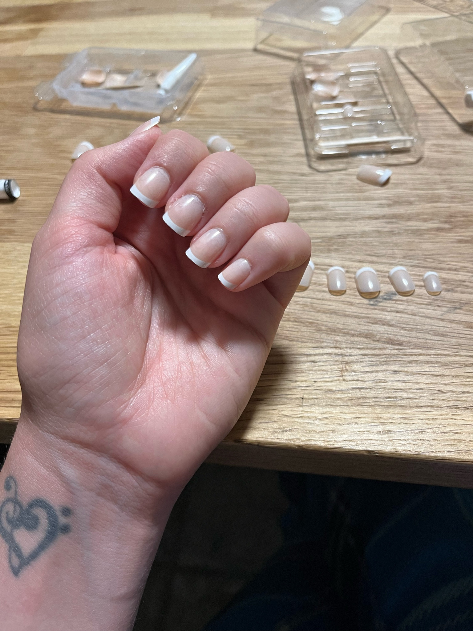 My fave at home press on nails! Under 10$ and you can get multiple uses out of them. The last set I wore lasted 7 days! Plus they aren’t super difficult to get off and don’t damage your nails 🙌🏻  USA & Canada links included 

#LTKunder50 #LTKbeauty #LTKFind