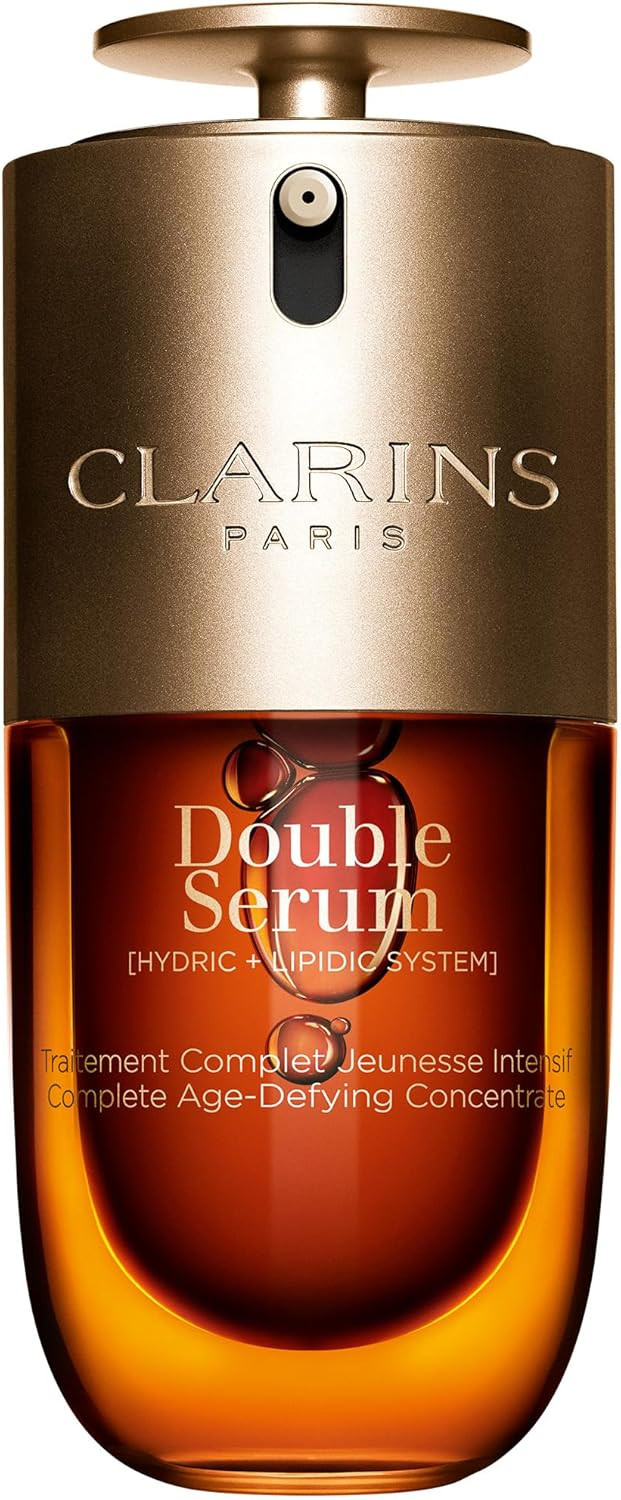 Clarins Double Serum 30ml | Anti Aging Face Serum | Visibly Firms, Smoothes, Boosts Radiance, and... | Amazon (UK)