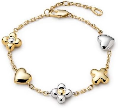 Ana Luisa Charm Bracelets for Women - 14K Gold Plated & Silver Plated | Amazon (US)