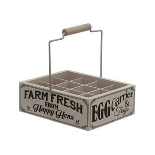 Farm Fresh Wooden Egg Crate by Ashland® | Michaels Stores
