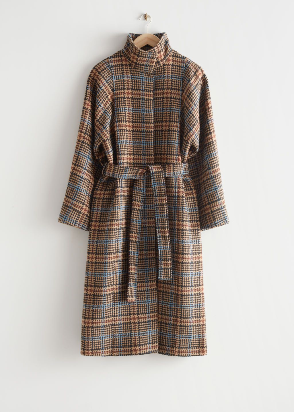 Belted Plaid Wool Coat | & Other Stories (EU + UK)