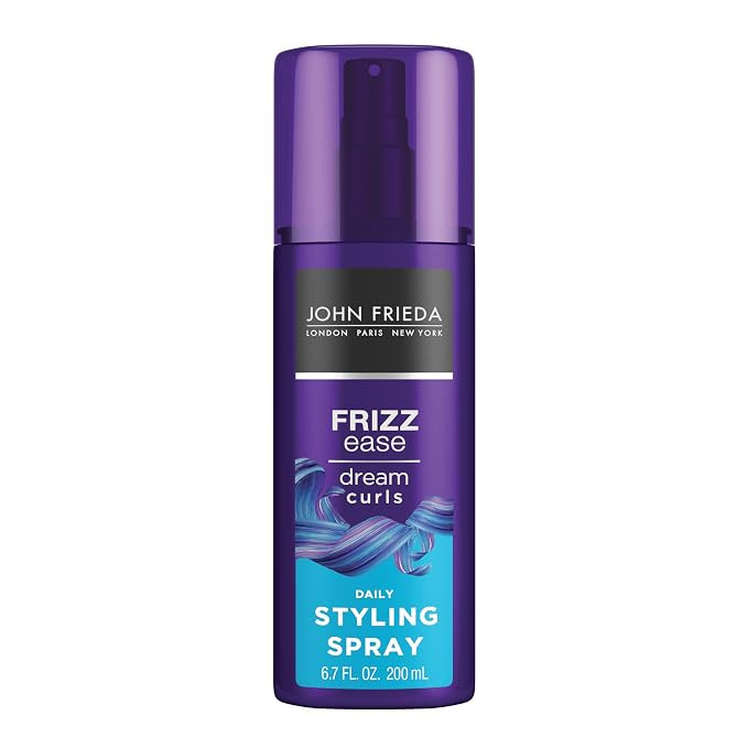 John Frieda Anti Frizz, Frizz Ease Dream Curls Daily Styling Spray for Curly Hair, Magnesium-enri... | Amazon (US)