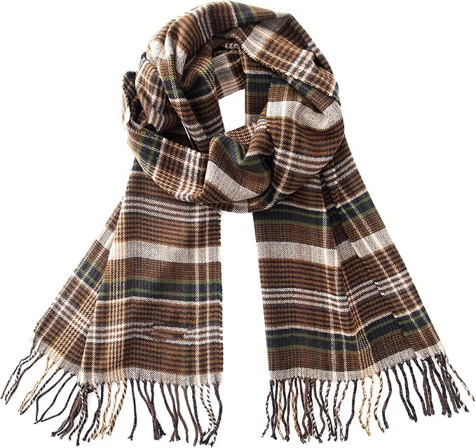 CALVIN & OLIVIA Lightweight Ultra-Soft Scarf - Perfect Holiday Gift for Men & Women | Amazon (US)