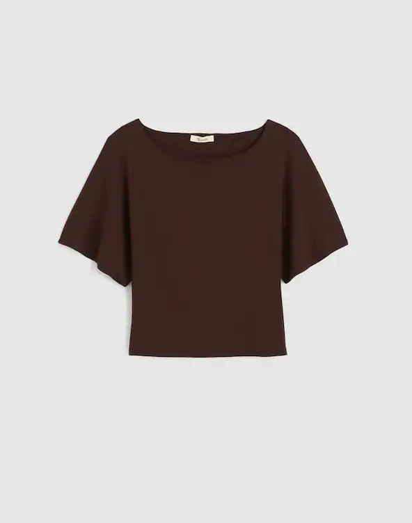 Boatneck Dolman-Sleeve Top | Madewell