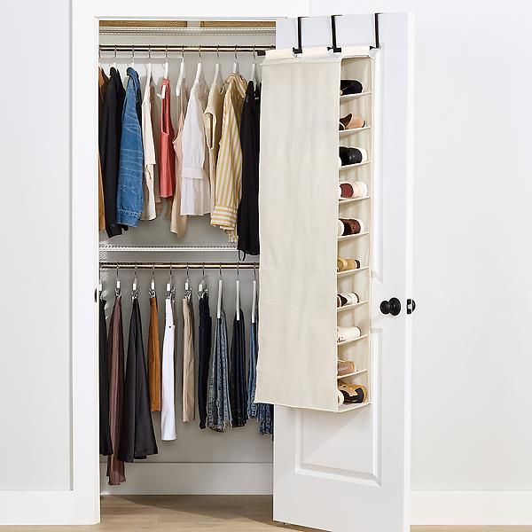 The Container Store 10-Pocket Overdoor Storage | The Container Store