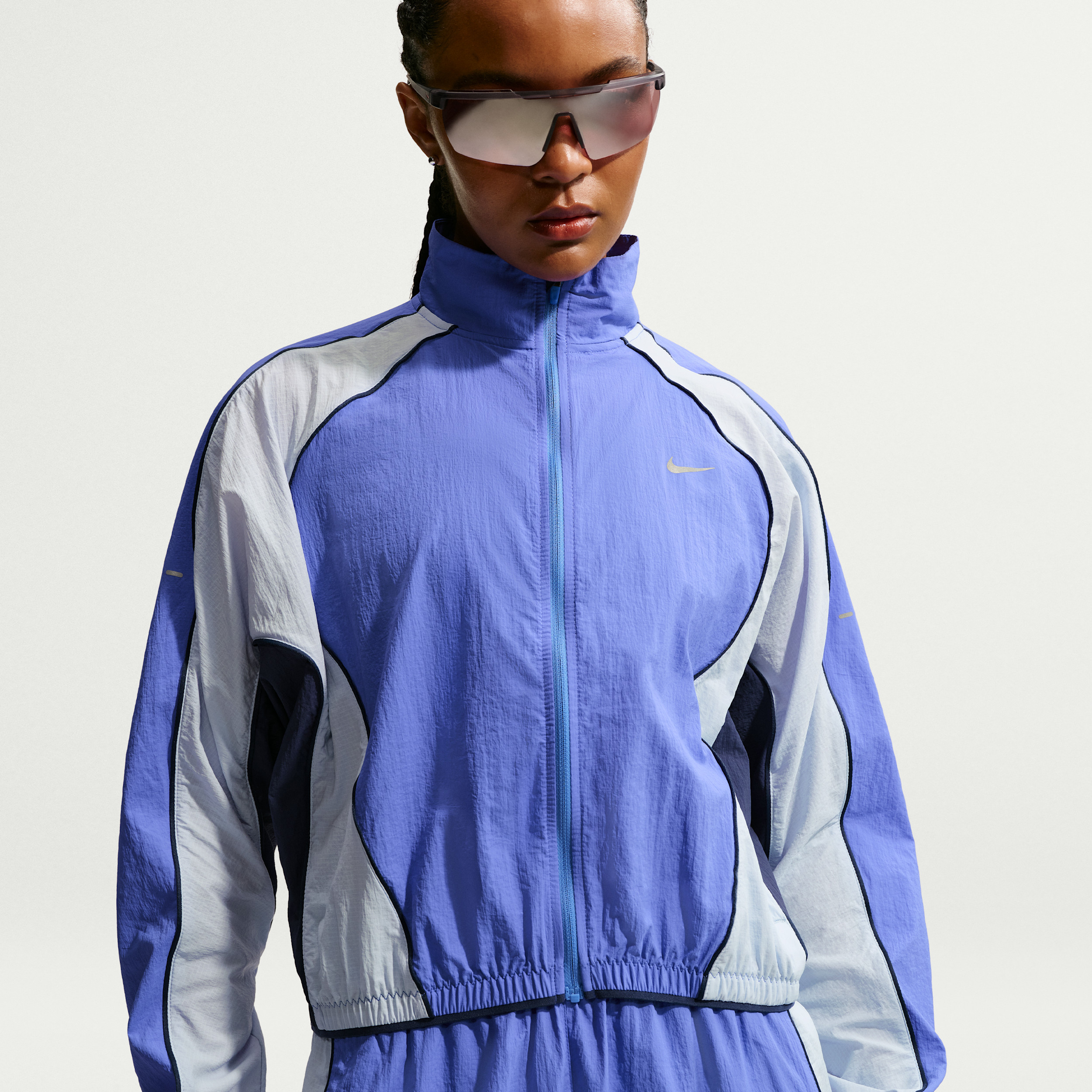 Nike Women's Swift Repel UV Protection Running Jacket in Blue | IM9480-570 | Nike (US)