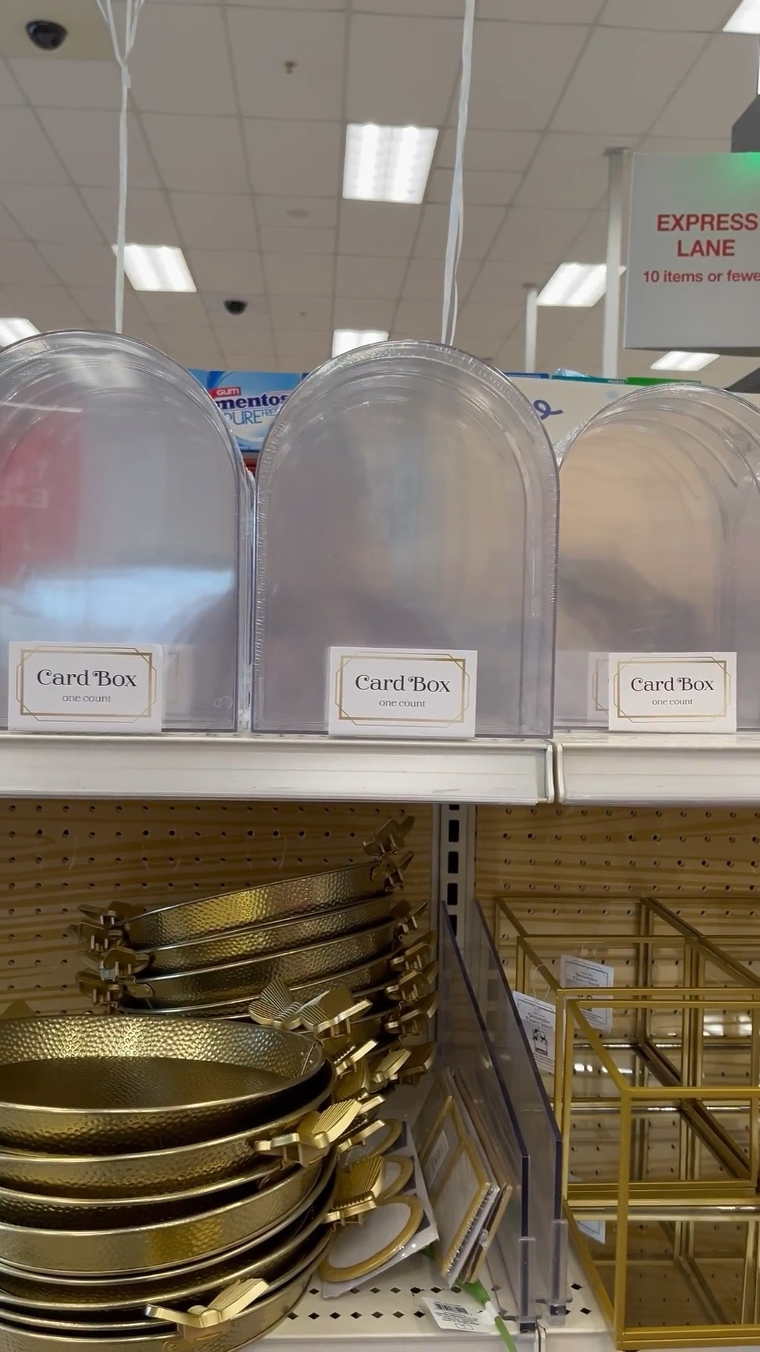 Bullseye’s Playground at Target has these clear card boxes for $5. 

Use for card collecton at your wedding reception or as an inexpensive way to store or display cards and other wedding mementos long after the big day is over. 

#LTKSeasonal #LTKWedding #LTKHome