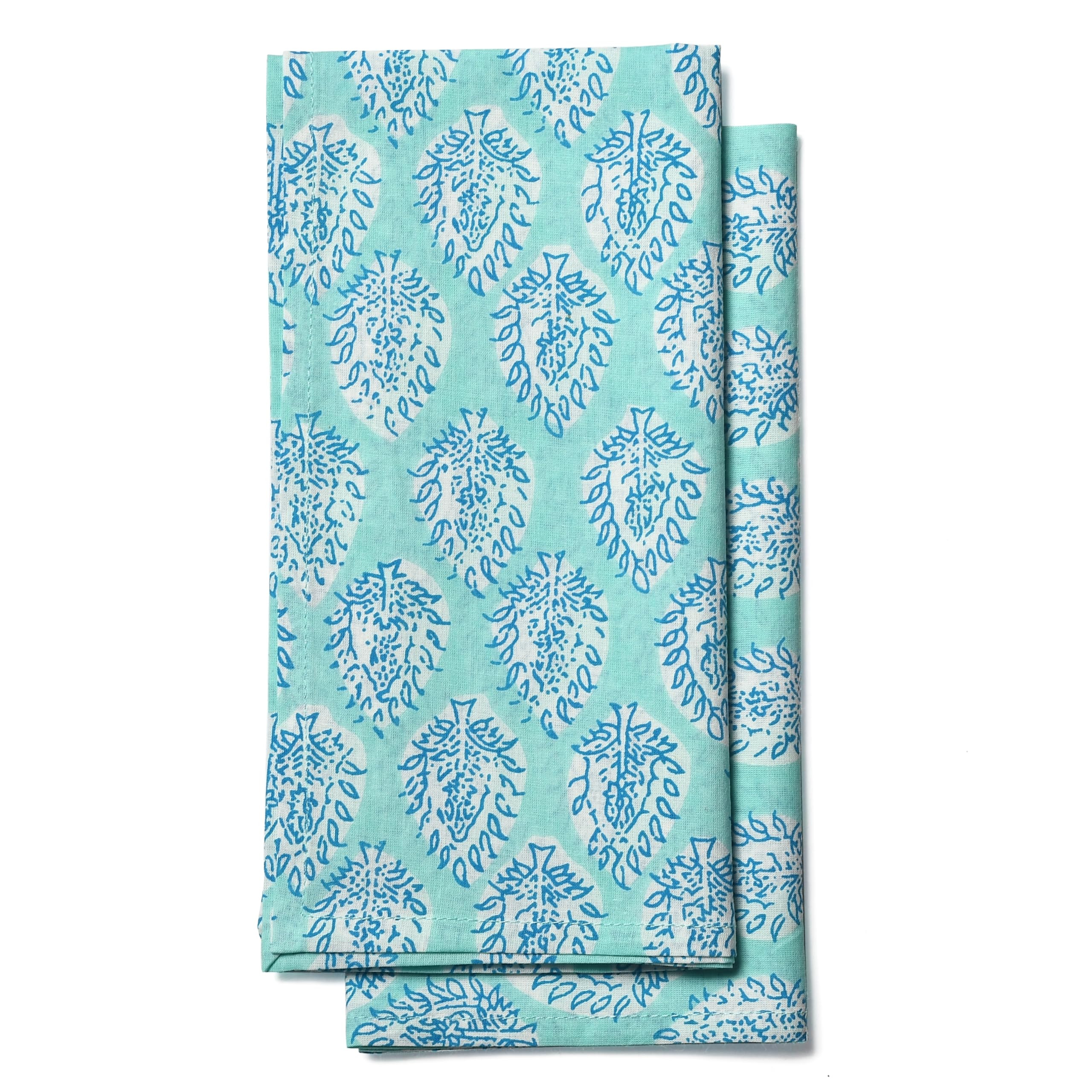 CPC Cloth Napkins Set of 6 Cotton Printed Dinner Hand Print Napkins I Wedding Cocktail Cloth Flor... | Amazon (US)