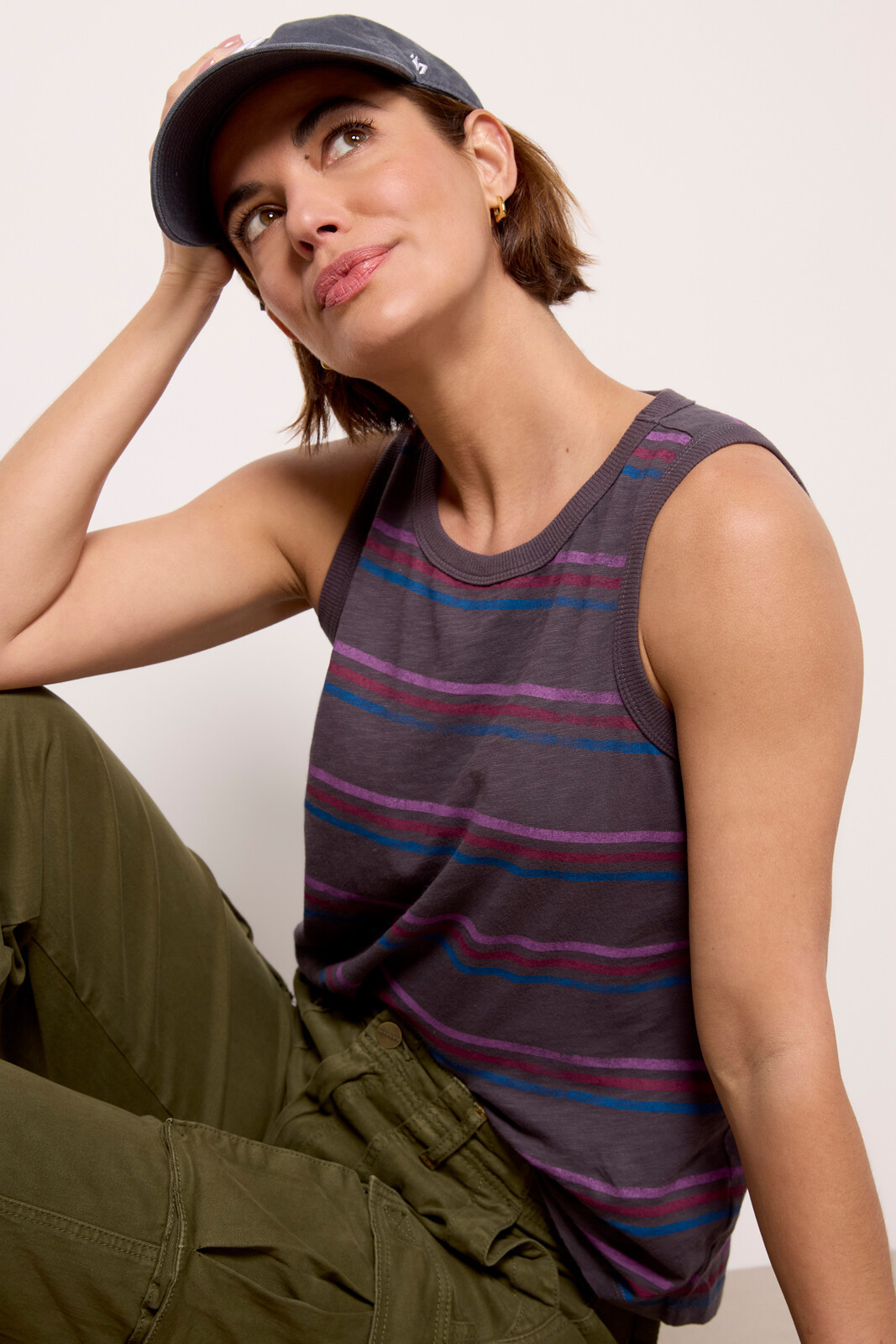 Gracie Stripe Tank | Evereve