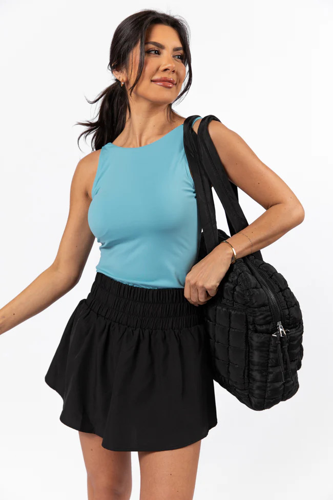 You're A Star Muted Teal High Neck Tank | Pink Lily