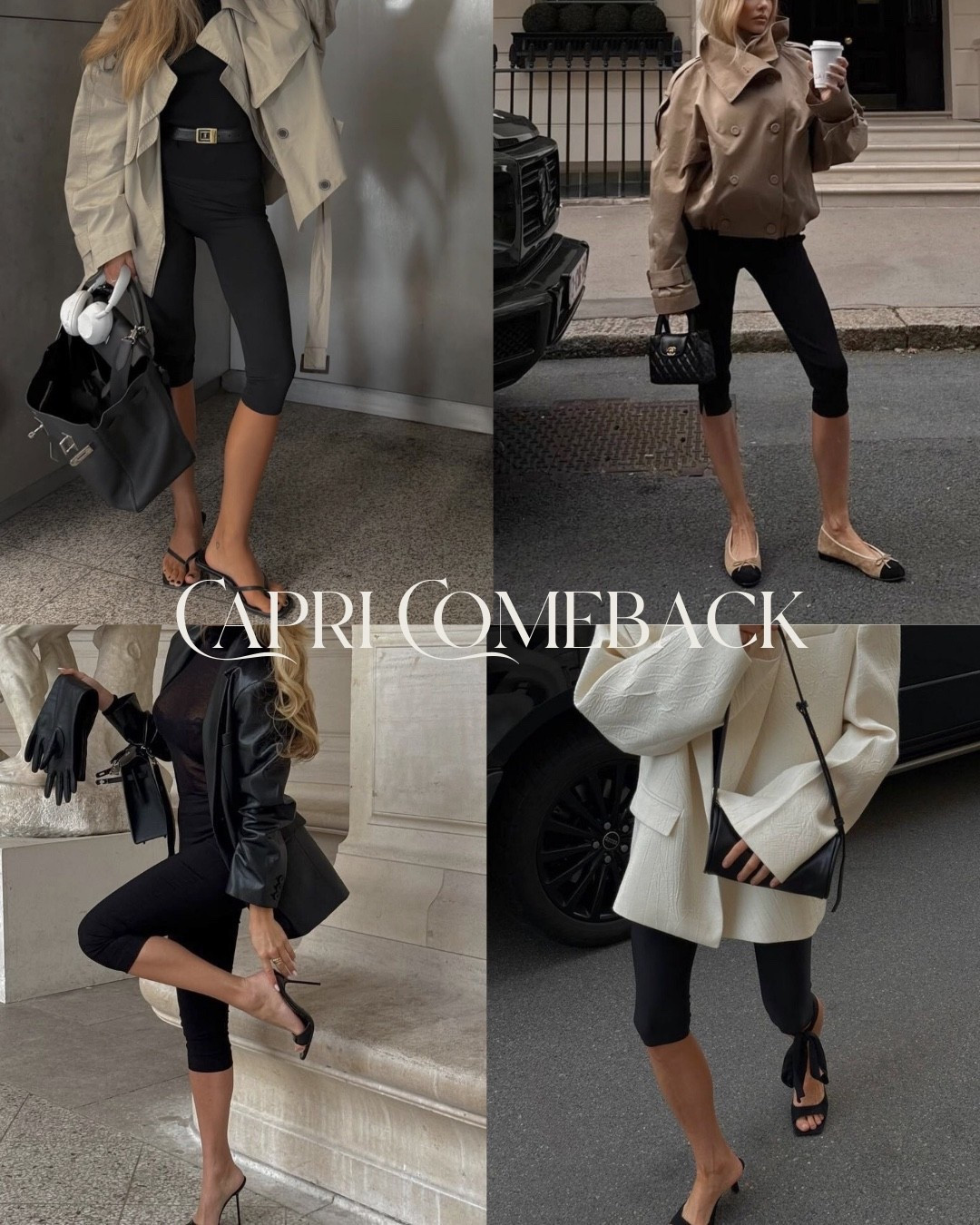 Spring Trend: Capri Leggings 🖤

#LTKSpringSale #LTKootd #LTKSeasonal