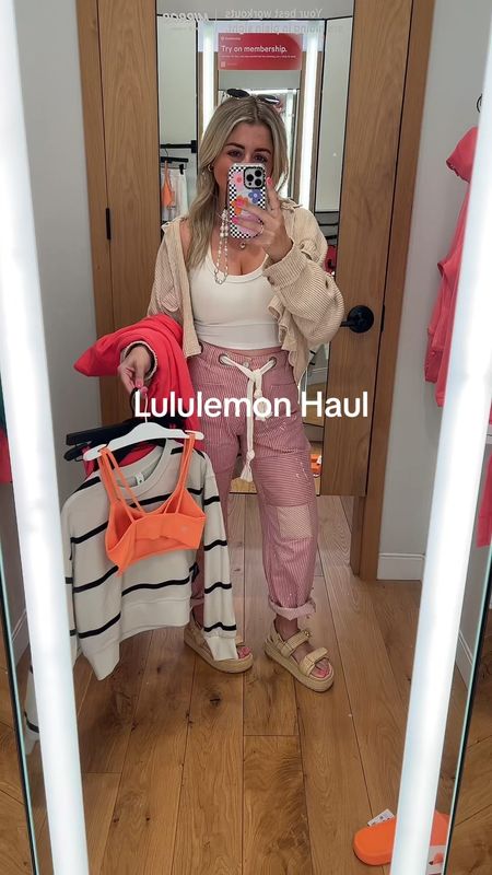 Lululemon haul
Size 4 
Lululemon Scuba xs
Sandals true to size 
Travel outfits 
Spring outfits
Summer outfits 

#LTKshoecrush #LTKfindsunder100 #LTKfindsunder50