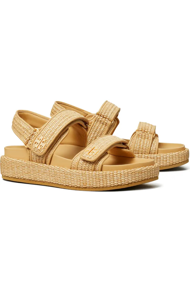 Tory Burch Kira Slingback Sport Platform Sandal (Women) | Nordstrom | Nordstrom