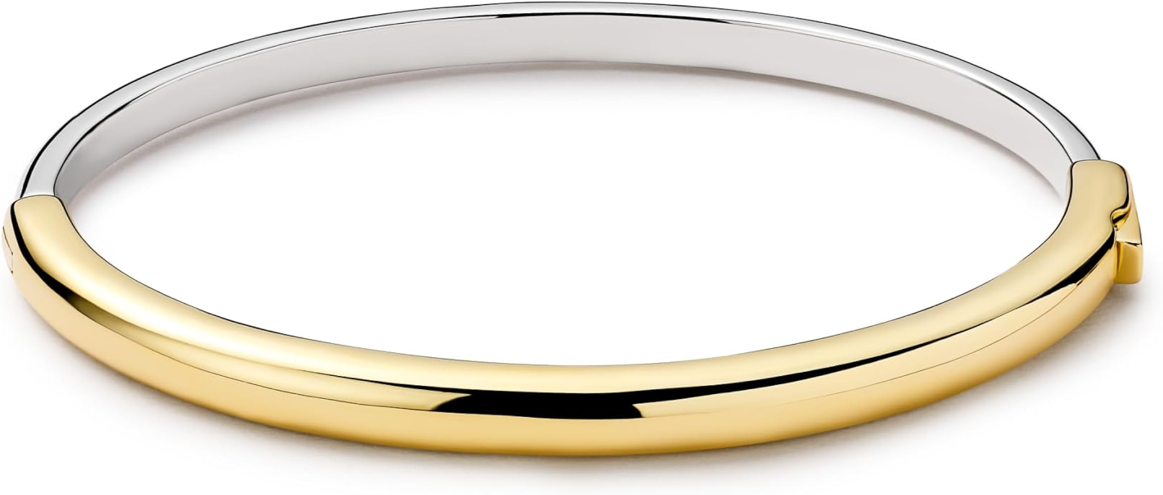 Ana Luisa Bracelets for Women - 14K Gold Plated & Silver Rhodium Bangle and Cuff Bracelets - Slee... | Amazon (US)