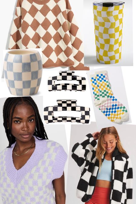 Loving the checkered print for lots of different things! 

#LTKstyletip #LTKunder100 #LTKunder50