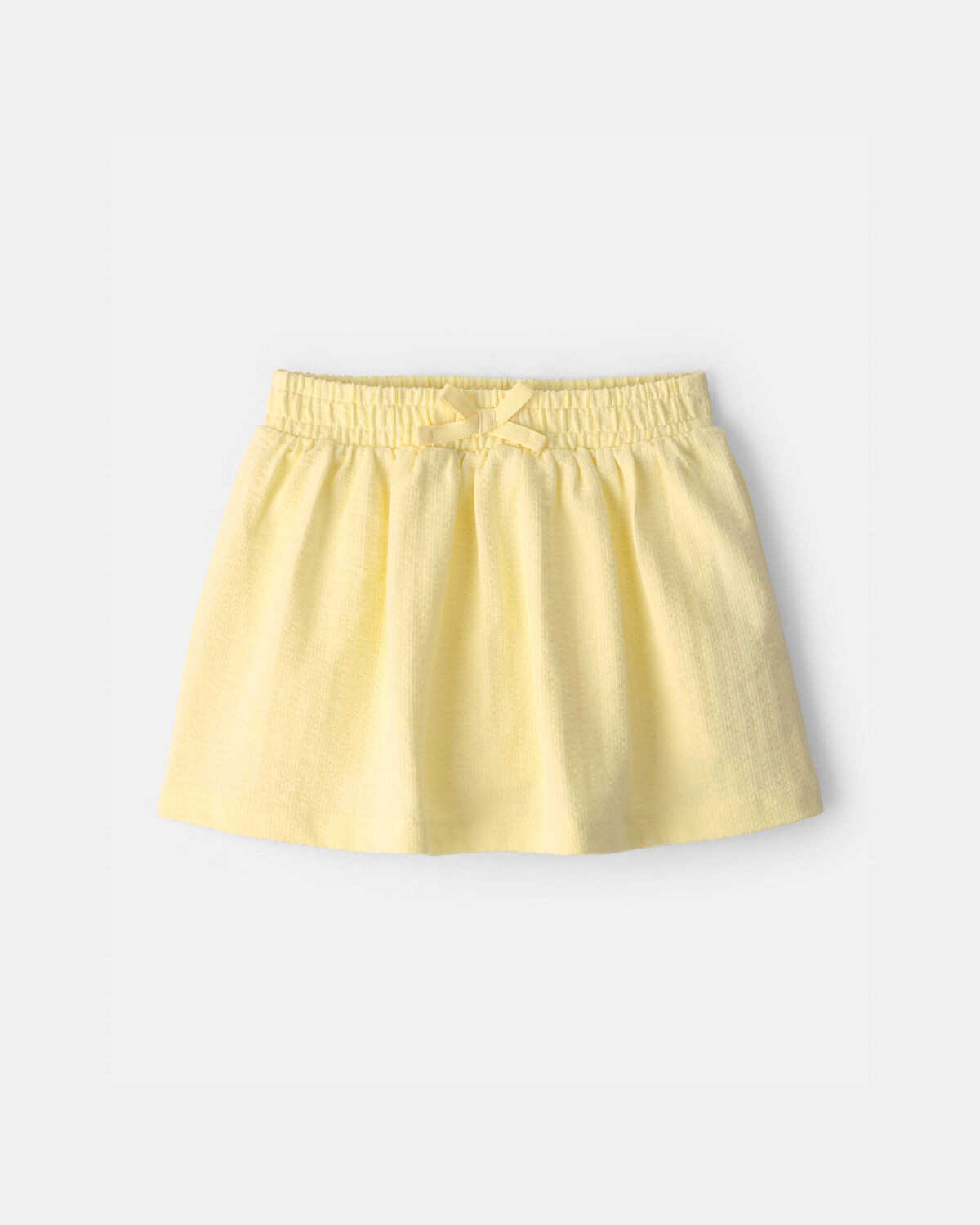 Toddler Girl Seersucker Skort - Yellow | Carter's | Carter's Inc
