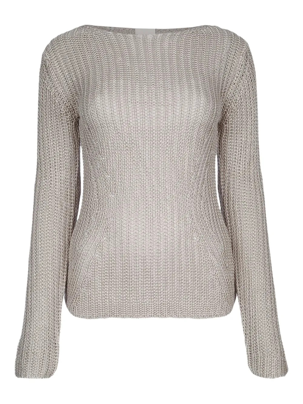 Calvin Klein silk-blend Jumper | Grey | FARFETCH | Farfetch Global