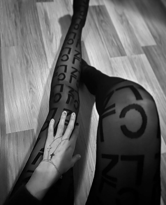 Customized Pantyhose Sexy Tights Popular Leggings Hot in | Etsy | Etsy (US)