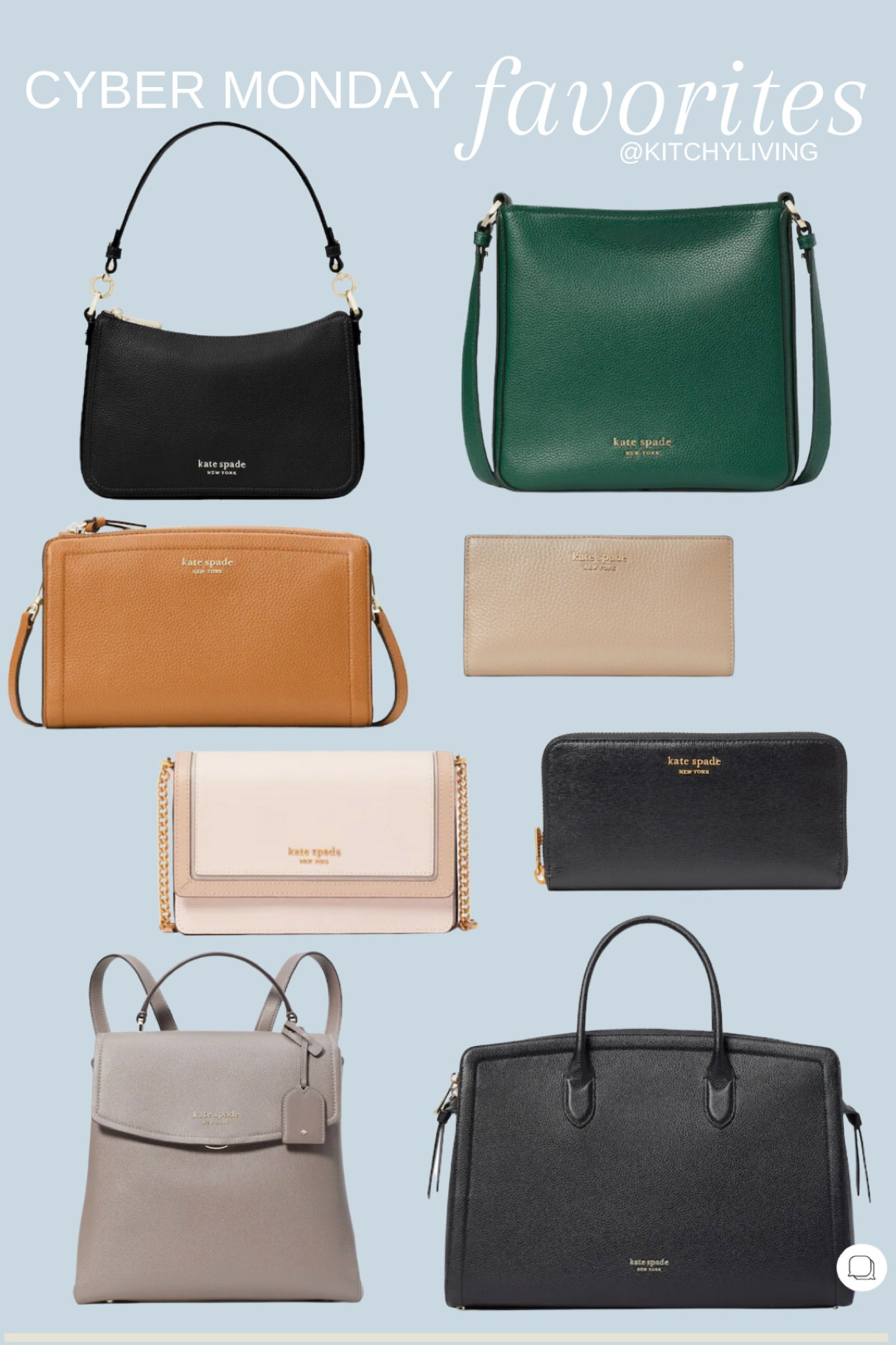 Up to 60% off Kate Spade with CODE: CYBERMON #katespade #fashion #cybermonday 

#LTKCyberweek #LTKsalealert #LTKHoliday