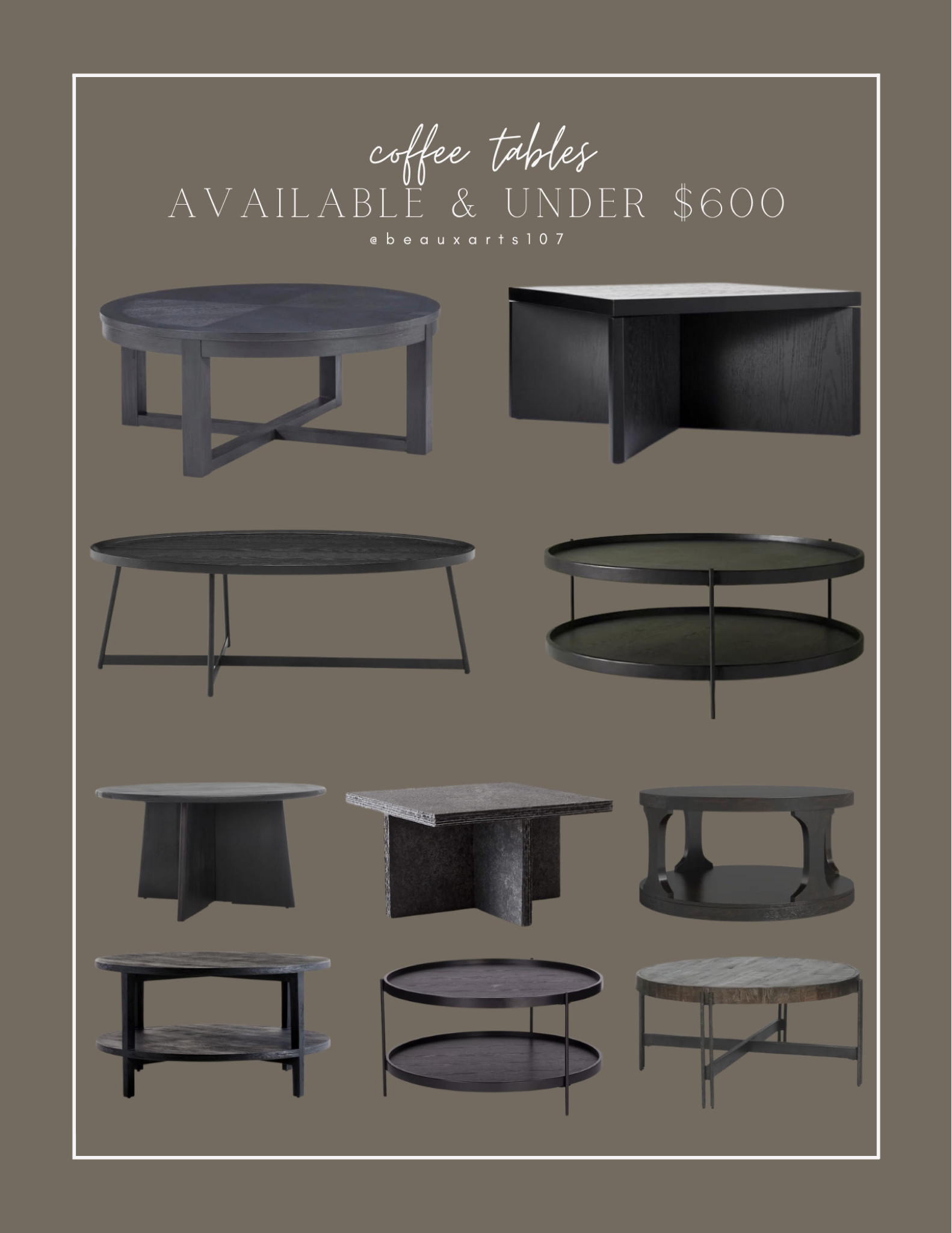 Top favorite  coffee tables under $600

#LTKsalealert #LTKhome