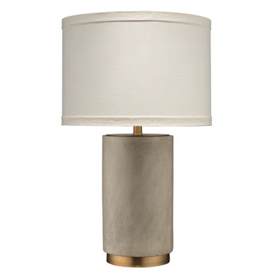 Mortar 25.5" Gray Cement Table Lamp | Wayfair North America