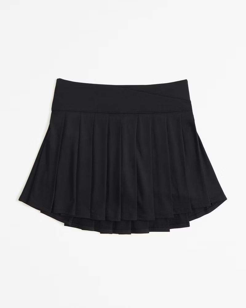 girls ypb cross-waist pleated skort | girls bottoms | Abercrombie.com | Abercrombie & Fitch (US)