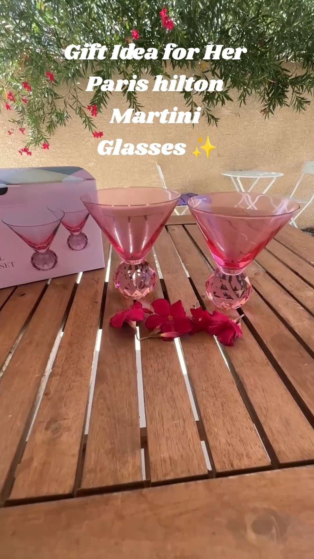Paris Hilton martini glasses perfect gift for her 💗

#LTKGiftGuide #LTKHoliday #LTKSaleAlert