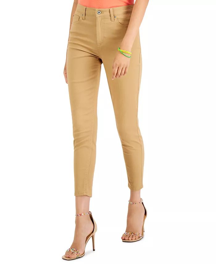 Celebrity Pink Juniors' High Rise Colored Ankle Jeans - Macy's | Macy's