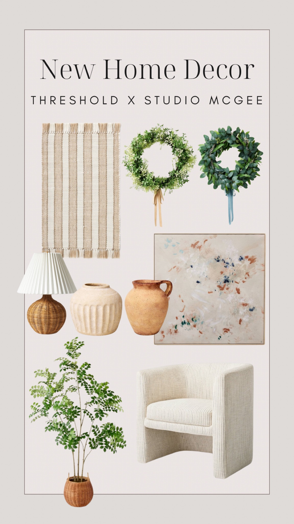 New at Target - Threshold x Studio McGee home decor collection 

#LTKfindsunder50 #LTKfindsunder100 #LTKhome