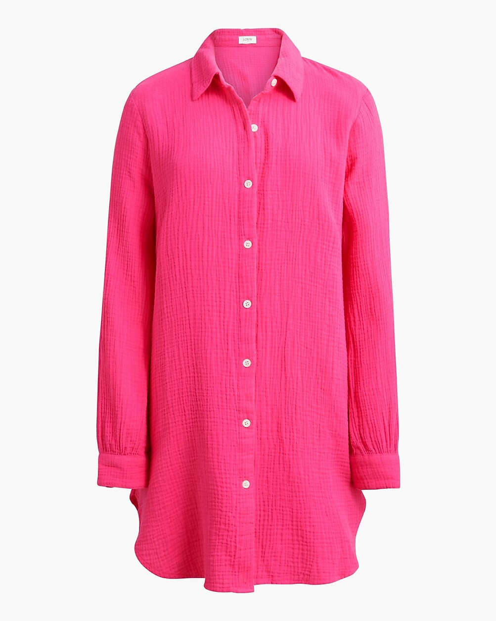 Gauze button-down beach tunic | J.Crew Factory