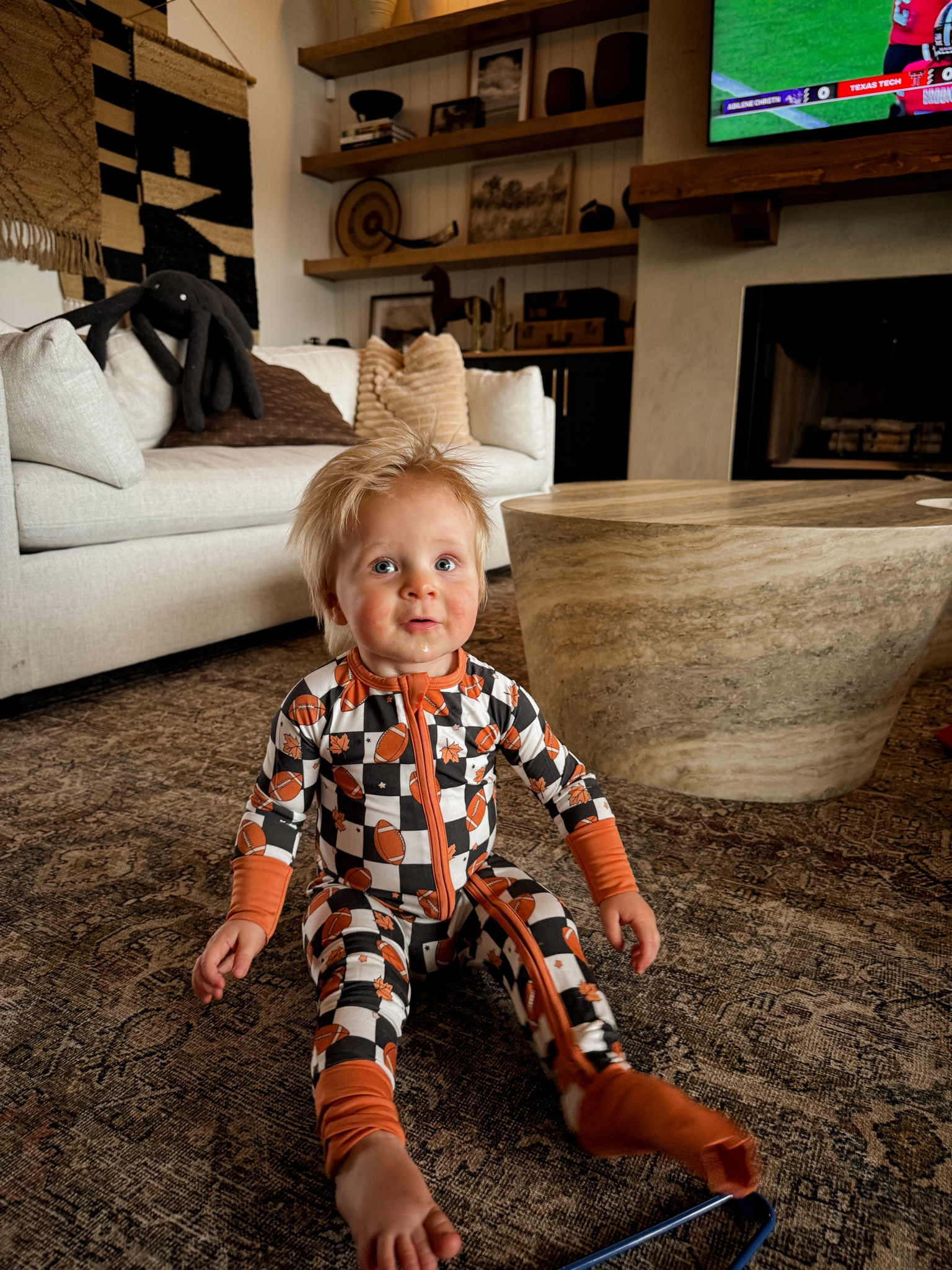 Fall football kids Jammie’s


#LTKFamily #LTKBaby #LTKKids