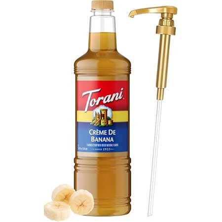 Torani Creme De Banana Syrup, 750mL | Amazon (US)