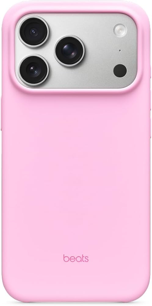 Beats iPhone 17 Pro Case with MagSafe & Camera Control, Matte Finish, Microfiber Lining – Pebbl... | Amazon (US)