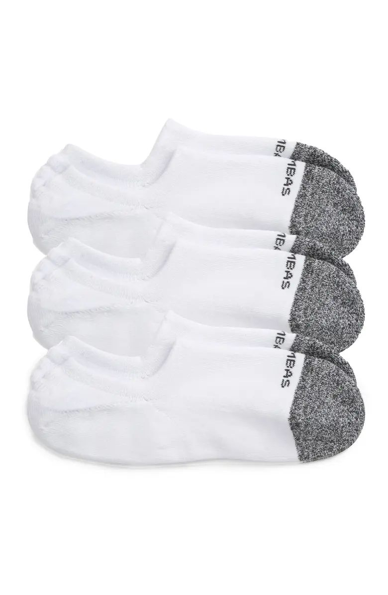 3-Pack Cushion No-Show Socks | Nordstrom