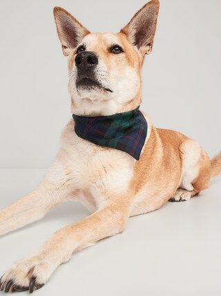 Patterned Flannel Bandana for Pets | Old Navy (US)