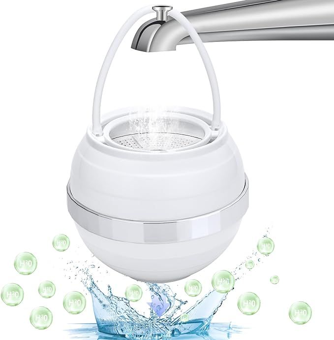 Bath Ball Filter-Bathtub Water Filter Removes Hundreds of Contaminants for Softer, Smoother Skin ... | Amazon (US)