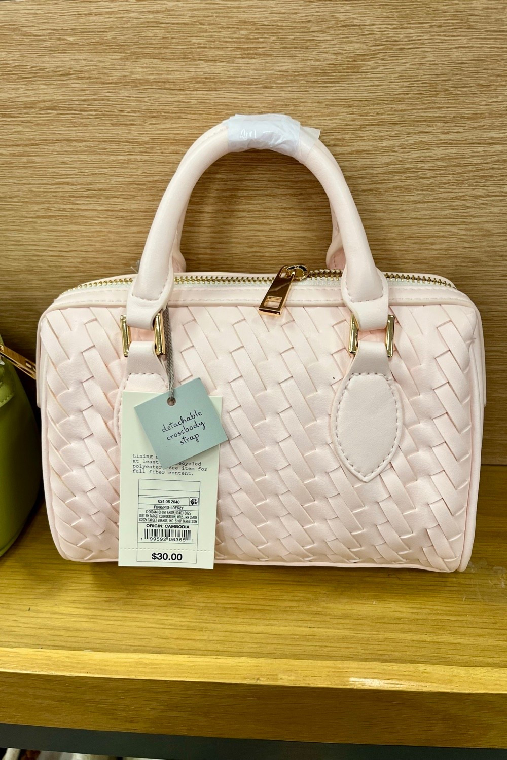 Cute small crossbody bag in pink but more colors available. A practical gift idea from Target for your bridesmaids, bridal party, wedding party. $30.

#LTKWedding #LTKValentine #LTKSeasonal