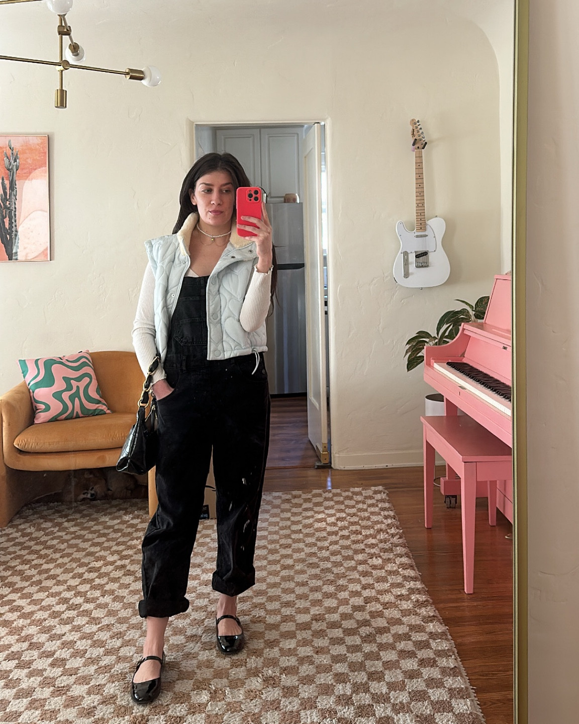 Living in overalls and puffer vests lately! Also can’t get enough of these black patent Mary Jane flats 😍

#LTKfindsunder100 #LTKMostLoved #LTKfindsunder50