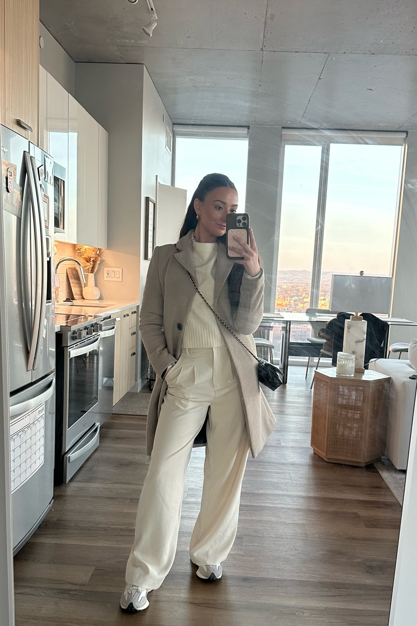 Winter white monochromatic ootd 

#LTKBeauty #LTKPetite #LTKStyleTip