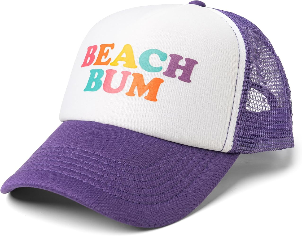 Women's and Men's Adjustable Cap Mesh Side Panels Trucker Hat | Amazon (US)