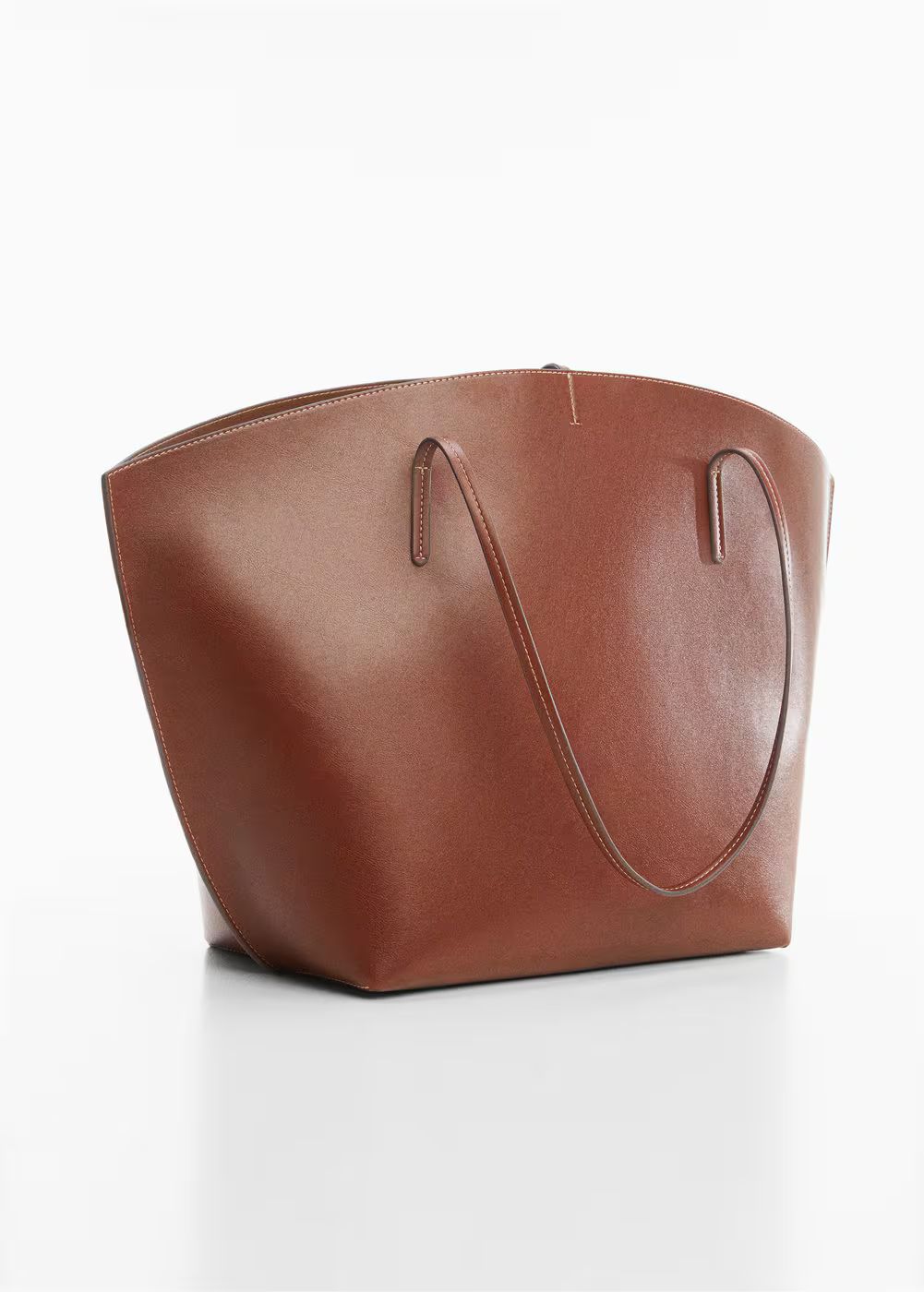 Sac cabas anse double | MANGO (FR)