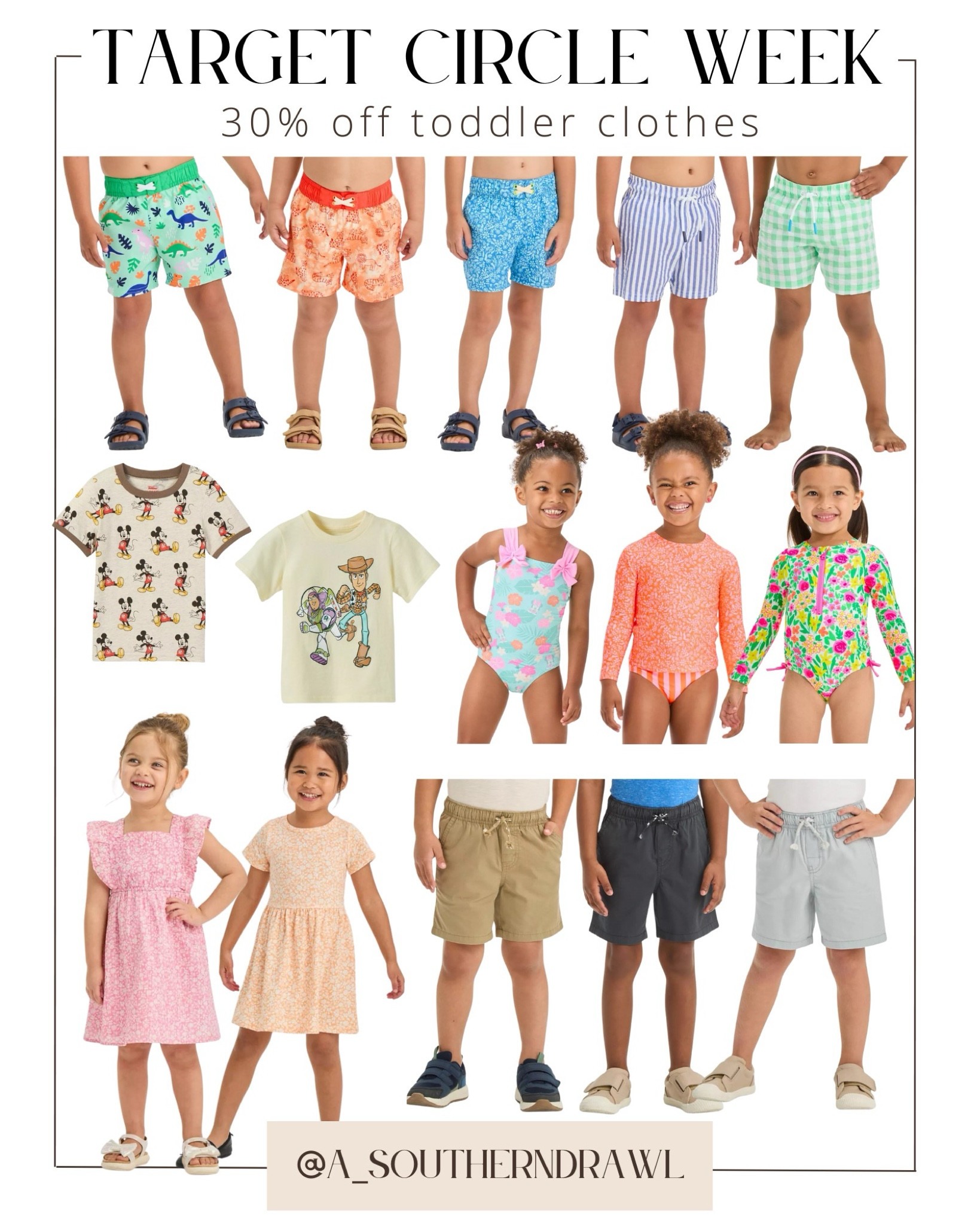 Target circle week toddler clothes! 30% off toddler swim, dresses, shorts, and more

#LTKsalealert #LTKkids #LTKxTarget